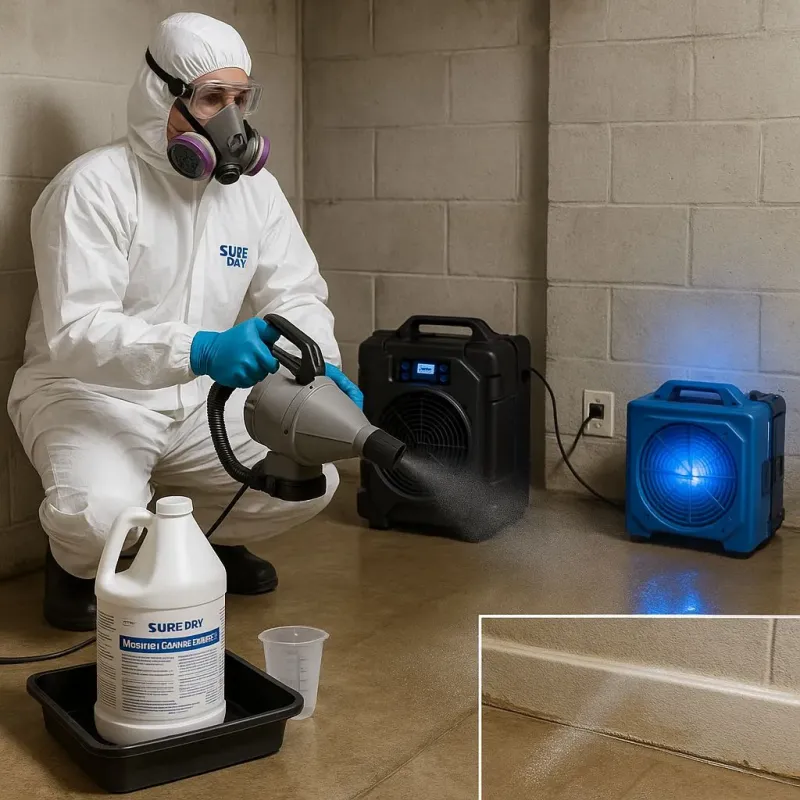 Sanitization and Odor Removal process in Barnum Island, NY