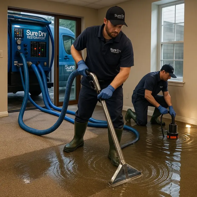 Water Extraction and Removal process in Barnum Island, NY